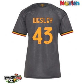 AS Roma Wesley Franca #43 Kolmaspaita Naisten 2026-27 Lyhythihainen